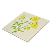 野生の花の国の台所セラミックタイルのキンボウゲ タイル (側面)