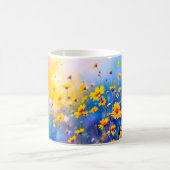 野生の花の夏 コーヒーマグカップ (中央)
