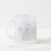 野生の花の夢 フロストグラスマグカップ (左)