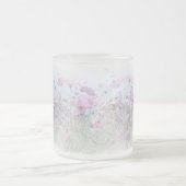 野生の花の夢 フロストグラスマグカップ (中央)