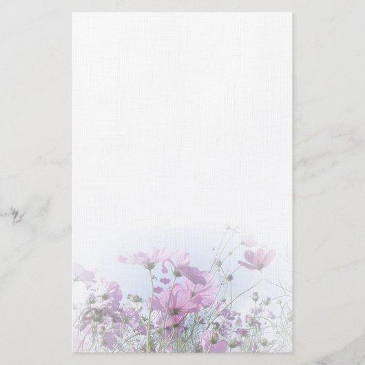 野生の花の夢 便箋 (正面)