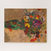 野生の花の大きな花束 – After Odilon Redon ジグソーパズル (横)