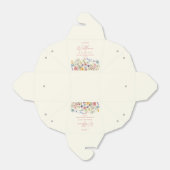 野生の花の小さな野生の花のフローラ赤ちゃんシャワー フェイバーボックス (折り畳みなし)