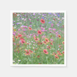 「野生の花の庭だよ！」 スタンダードカクテルナプキン