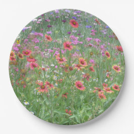 「野生の花の庭」 ペーパープレート