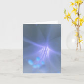 野生の花の悔やみや弔慰カードの天国 カード (黄色い花)