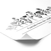 野生の花の成長を考える フォトプリント (角)