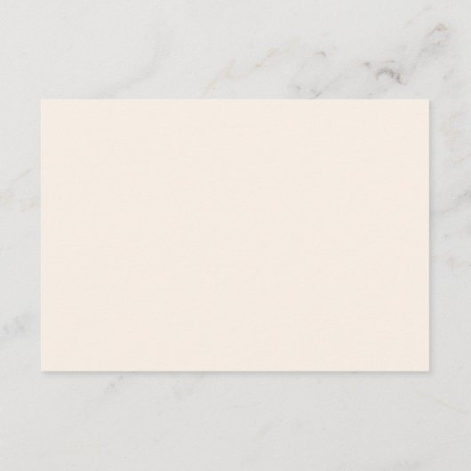 野生の花の披露宴の挿入物 エンクロージャーカード (裏面)