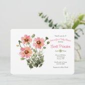 野生の花の招待 招待状 (スタンド正面)