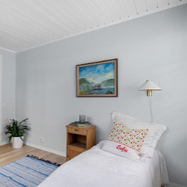 野生の花の模様ポピーのミニマリスト クッション