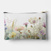 野生の花の水彩野 アクセサリーポーチ (裏面)