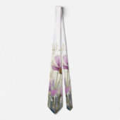 野生の花の水彩野 ネクタイ (正面)