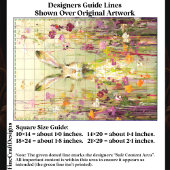 野生の花の牧草地のウサギEE3R Decompage 薄葉紙