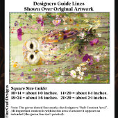 野生の花の牧草地フクロウEE4Lデクページ 薄葉紙