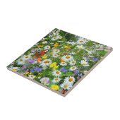 野生の花の牧草地 タイル (側面)