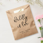 野生の花の種の紙吹雪に激し結婚く愛する フェイバーバッグ (封をした状態)