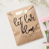 野生の花の種の開花を結婚愛する フェイバーバッグ (封をした状態)