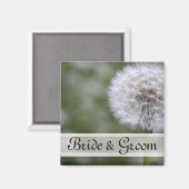 野生の花の結婚式の招待状と引き出物 マグネット (正面/裏面)