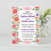 野生の花の自由Whimsy型破り愛 –  招待状 (スタンド正面)