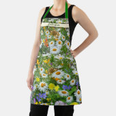 野生の花の草パーソナライズされた地 エプロン (インサイチュ)