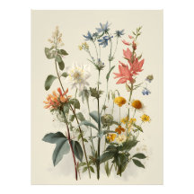 野生の花の草原ブーケ