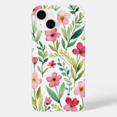 野生の花の草原 Case-Mate iPhoneケース (裏面)