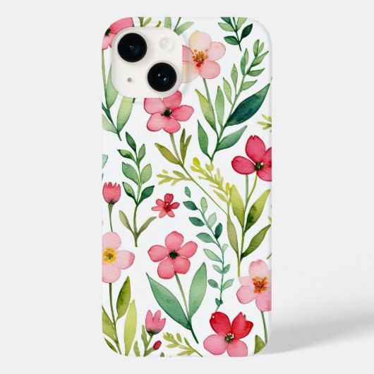 野生の花の草原 Case-Mate iPhoneケース (裏面)