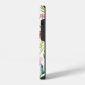 野生の花の草原 iPhoneケース (左側面)