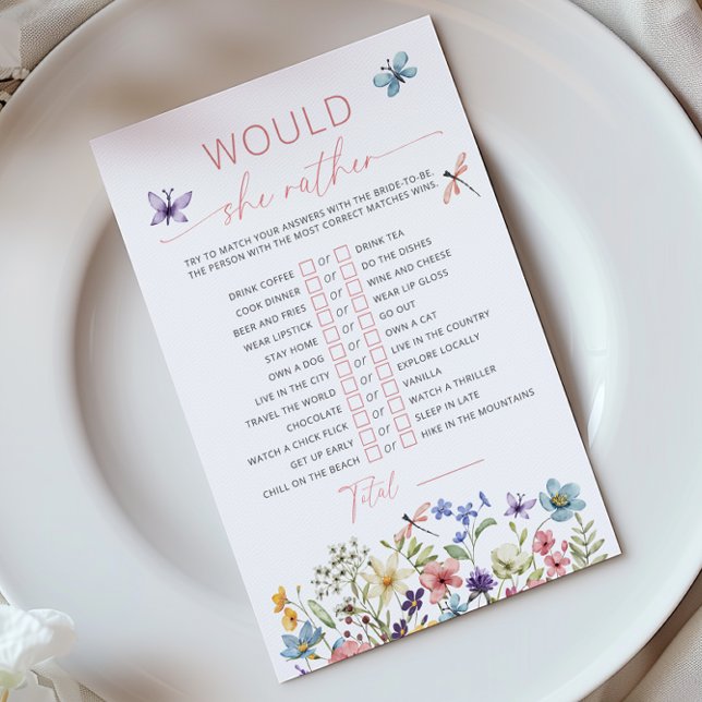 野生の花の蝶のブライダルは、彼女はむしろゲームだろう (クリエイターアップロード済み)