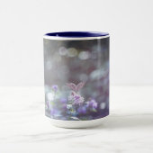 野生の花の蝶 マグカップ (中央)