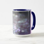 野生の花の蝶 マグカップ (正面右)