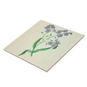 野生の花の陶磁器の台所タイルは私をない忘れます タイル (側面)