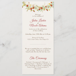 野生の花の黄色のマリゴールド結婚葉 プログラム