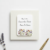 野生の花は日付を保存 マグネット