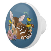 野生の花は青く見える セラミックノブ (右)