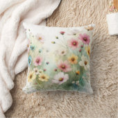 野生の花を取ろう🌷 クッション (ブランケット)