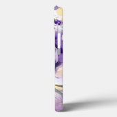 野生の花を持つフレンチキドッグポートレート Case-Mate iPhoneケース (裏面 / 左)