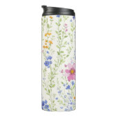 野生の花パターン タンブラー (回転右)