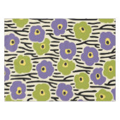 野生の花パターン テーブルクロス (正面(横))