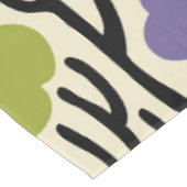 野生の花パターン テーブルクロス (アングル)