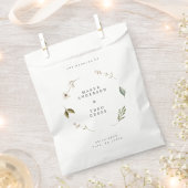 野生の花フローラエレガントパーティー結婚デコール フェイバーバッグ (クリップ留めされた状態)