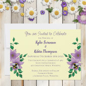 野生の花フローラ 招待状