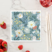 野生の花咲く夏の草原 スタンダードランチョンナプキン (インサイチュ)