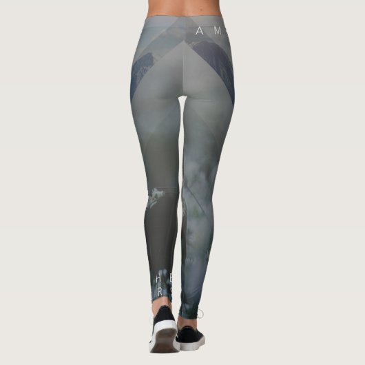 野生の花山の設定のレギンスの間 レギンス (裏面)