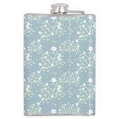 野生の花柄 フラスク (裏面)