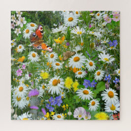 野生の花畑 ジグソーパズル