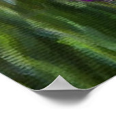 野生の花草地、トウモロコシの花とケシ ポスター (角)