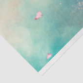 野生の花鮮やか抽象芸術風景 薄葉紙 (詳細)