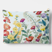 野生の花 アクセサリーポーチ (裏面)