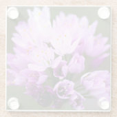 野生の花 ガラスコースター (裏面)